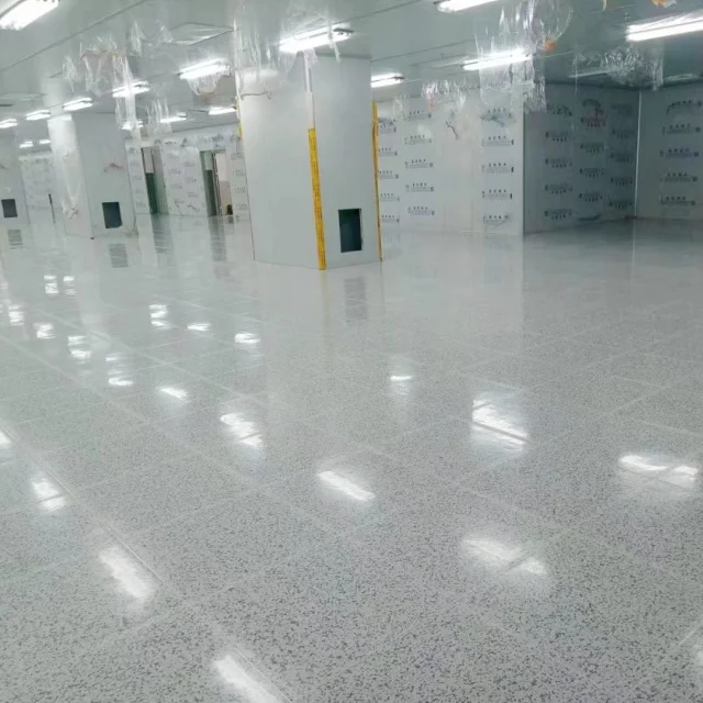 Anti-Static ESD Tile Conductive Plastic Flooring for Clear Room for Efficient Electrostatic Discharge Protection
