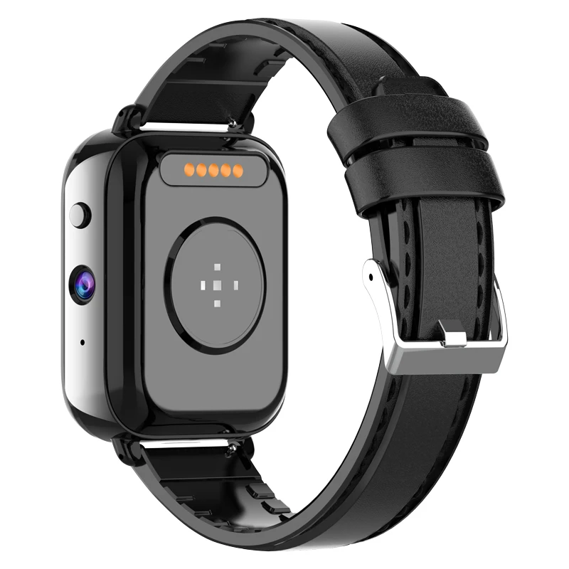 Rogbid King Android 9.1 4GB 128GB Dual Chip Dual Mode Quad Core Smartwatch Men 1.75 IPS Display GPS WIFI Ceramic