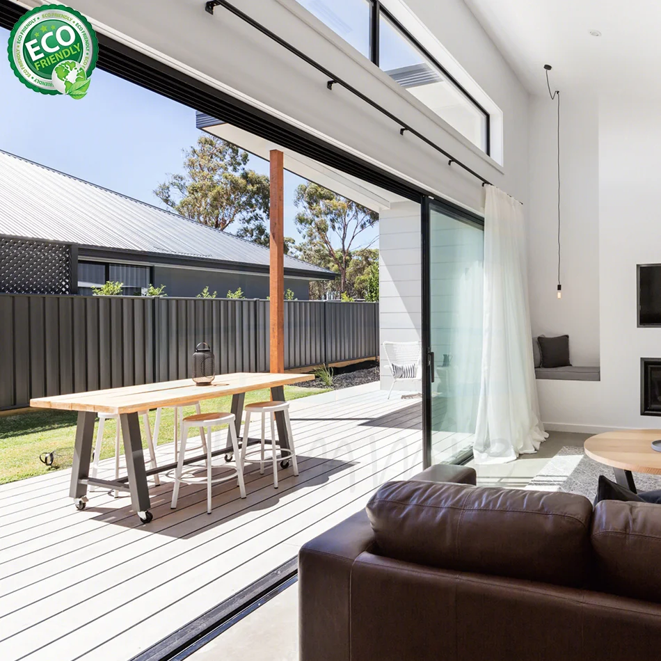 Energy Efficiency Hot Sell Good Price Of Fully Tempered Double Glazing Glass Of Lift Sliding Door