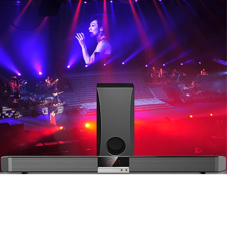 Смарт-Саундбар с сабвуфером для домашнего ТВ-кинотеатра 2,1