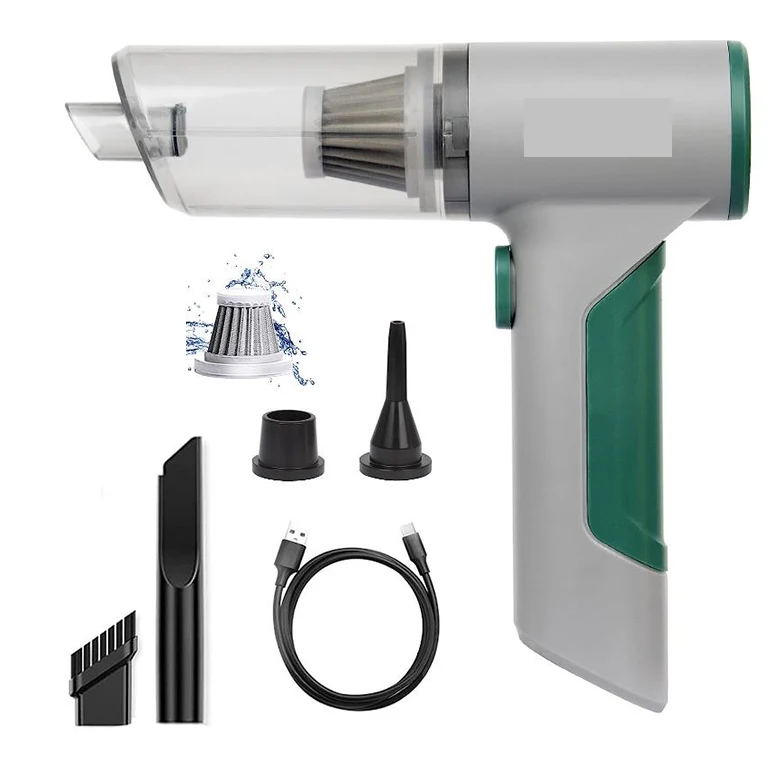 13000Pa Cordless Rechargeable Home and Car Mini Vacuum Cleaner Handheld brushless motor  Vacuum Cleaner air duster