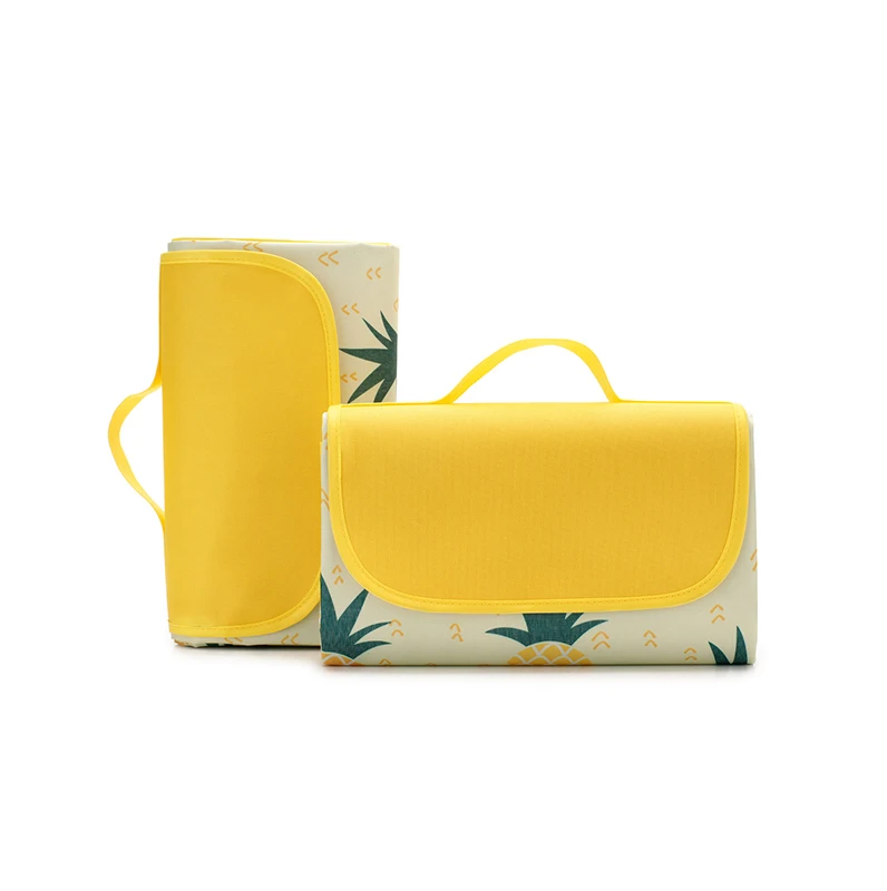 PM0275 Competitive Price Picnic Blanket Aldi Waterproof Cotton Cloth Beach Camping Picnic Mat Sand Falls Through Beach Mat