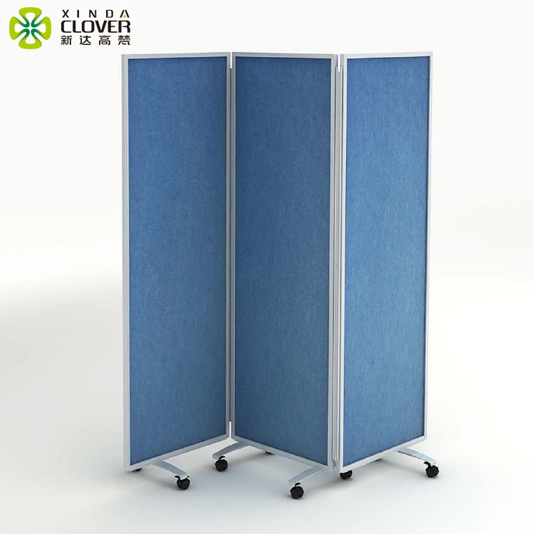 folding office table office partition wall movable