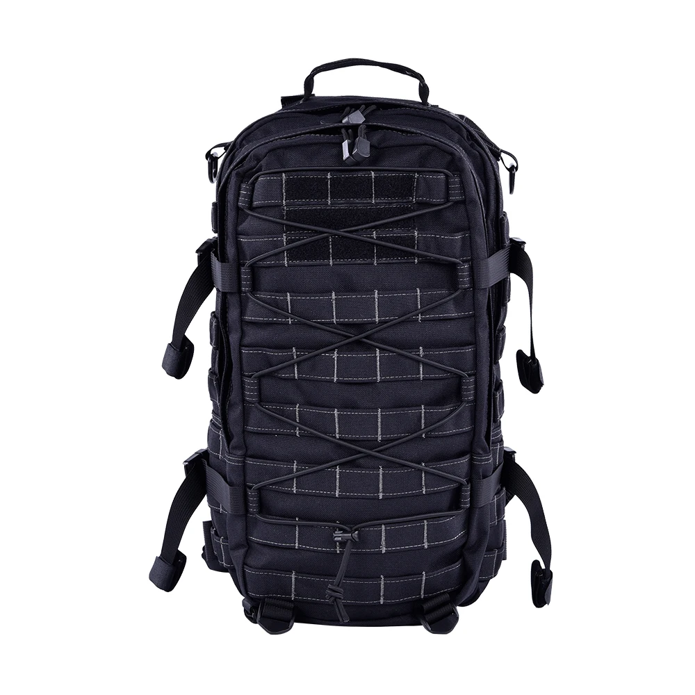 Black Bag Outdoor Camping Hunting Hiking Waterproof Tactical Backpack 40L Soft Camouflage Strap Unisex