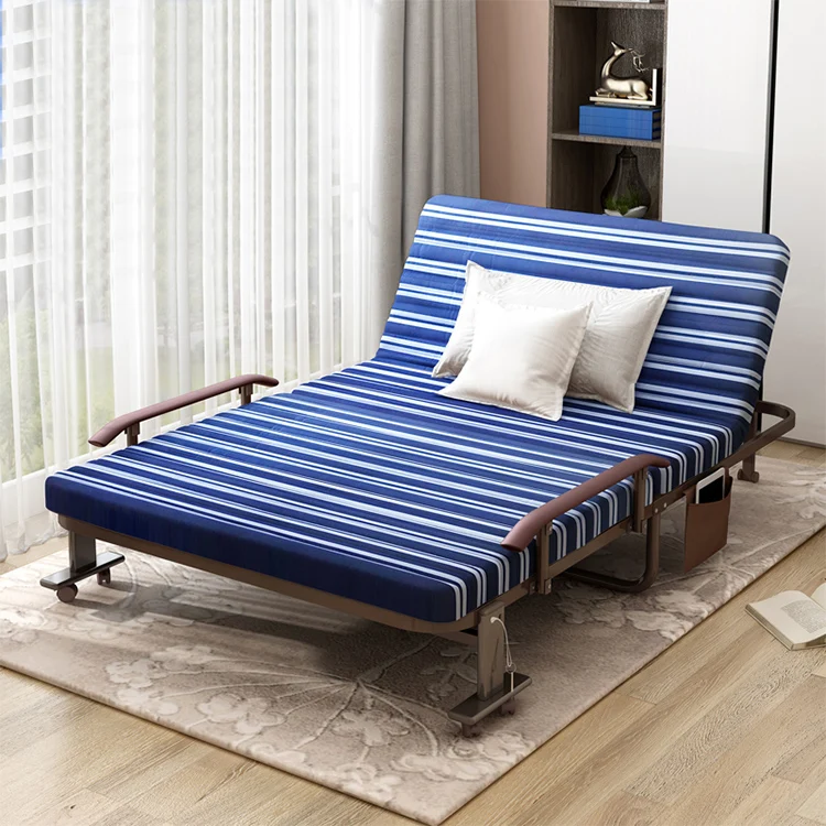 Folding bunk sofa bed folding lounge chair bed sofa modern bed with storage