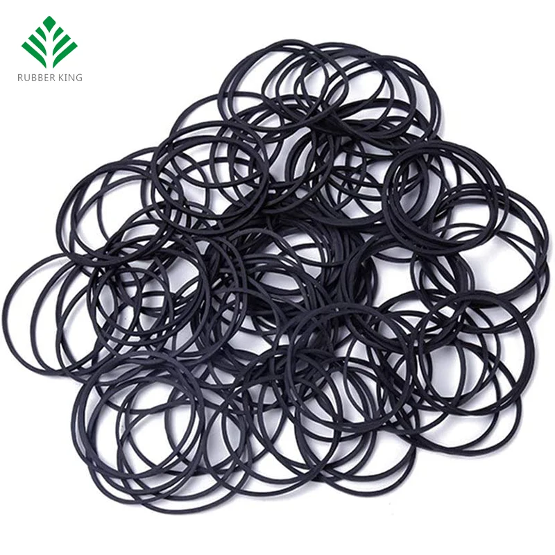 Dongguan Rubber band factory customized rubber band stock high elasticity stickly rubber bands