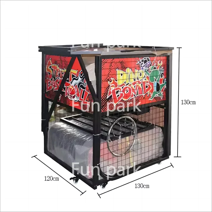 Fun Park Factory Wholesale Basketball Shooting Machine Basketball Training Machine for Indoor Game Centre