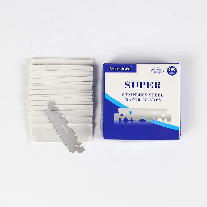 Wholesale Barber Shaving Mens Stainless Steel Safety Half Single Edge Razor Blade