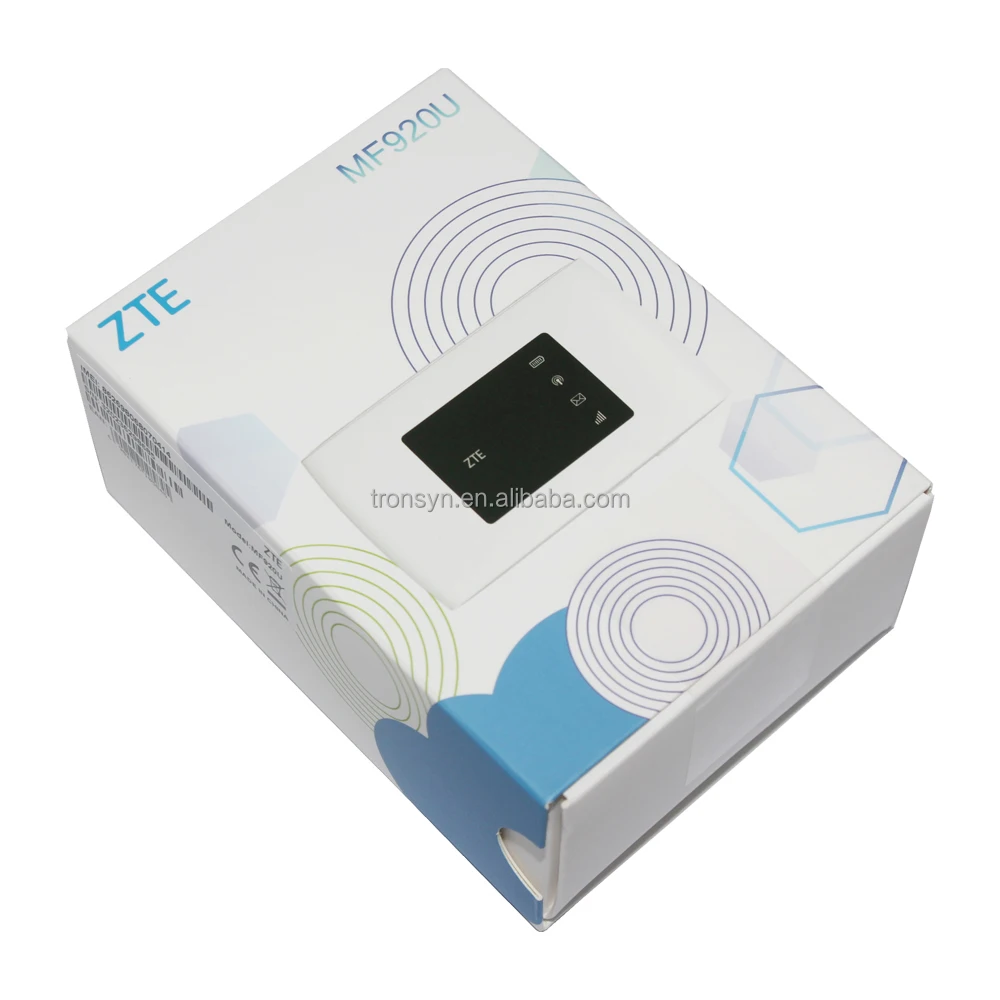 ZTE MF920U CAT4 150Mbps Mobile Hotspot 4G WiFi Router With 2400mAh With External Antenna Port