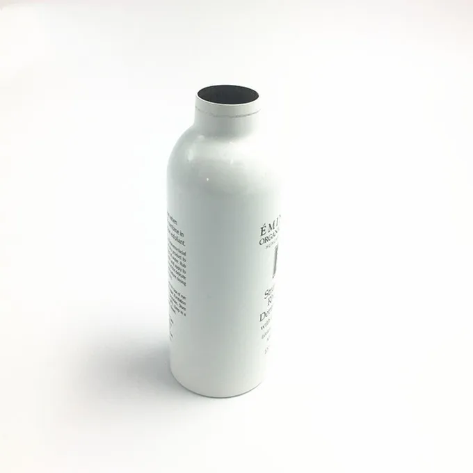 Wholesale 120ml white talc bottle aluminum powder shaker bottle with sifter lid