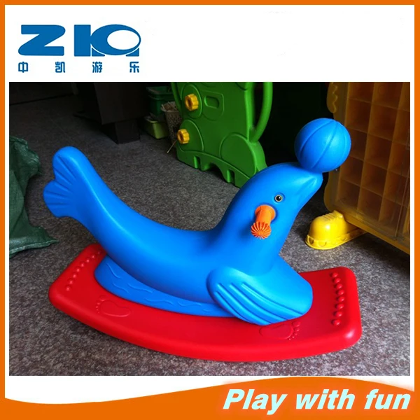 factory cheap plastic rocker horse on sale