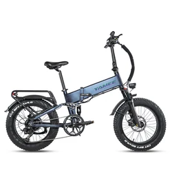 Yamee Fat Bear 750S 2 seat electric bike electric bicycle e bike 48v battery folding fat ebike