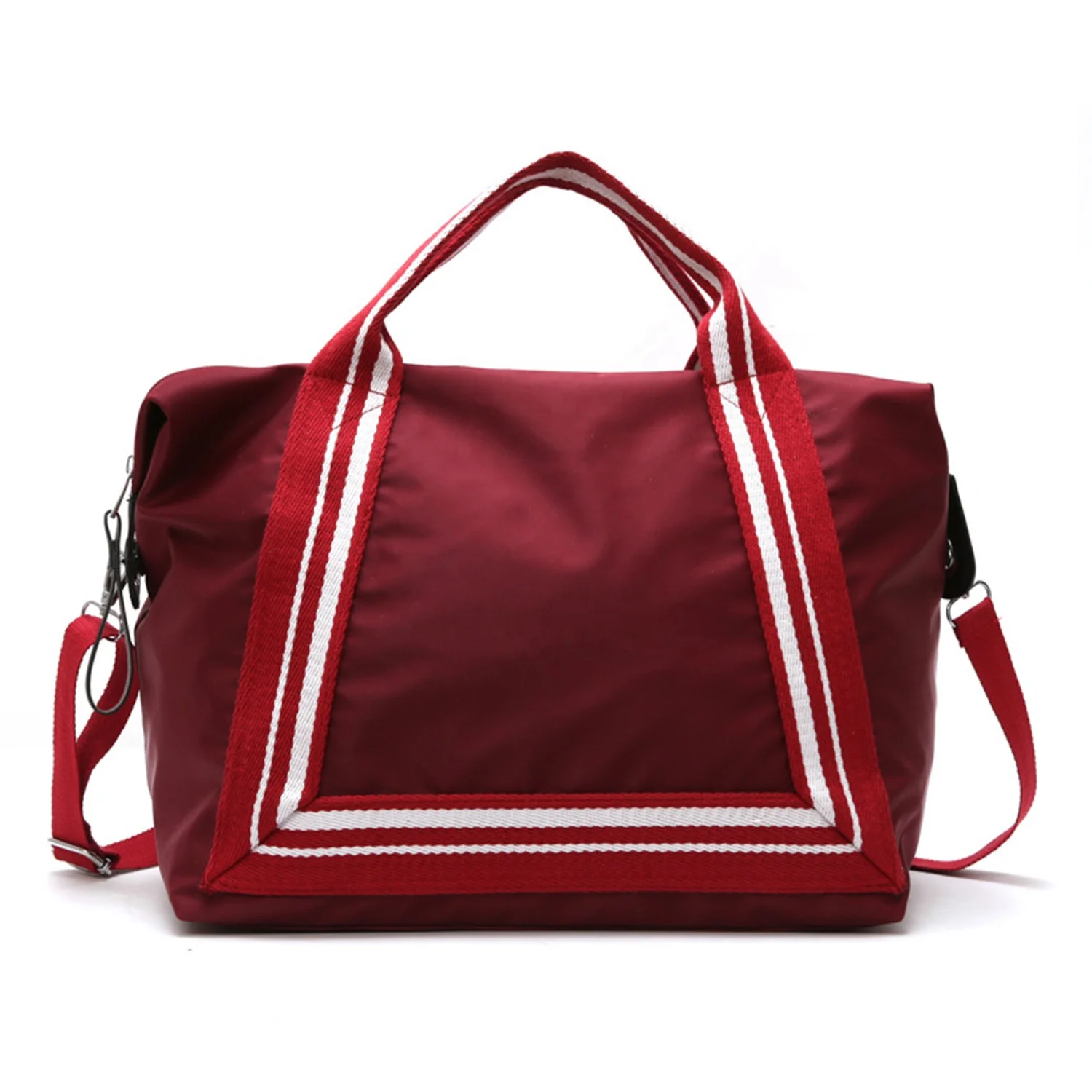 
Fashionable Portable Handbag Multi Purpose Detachable Shoulder Strap Women Bag for Short Trip 