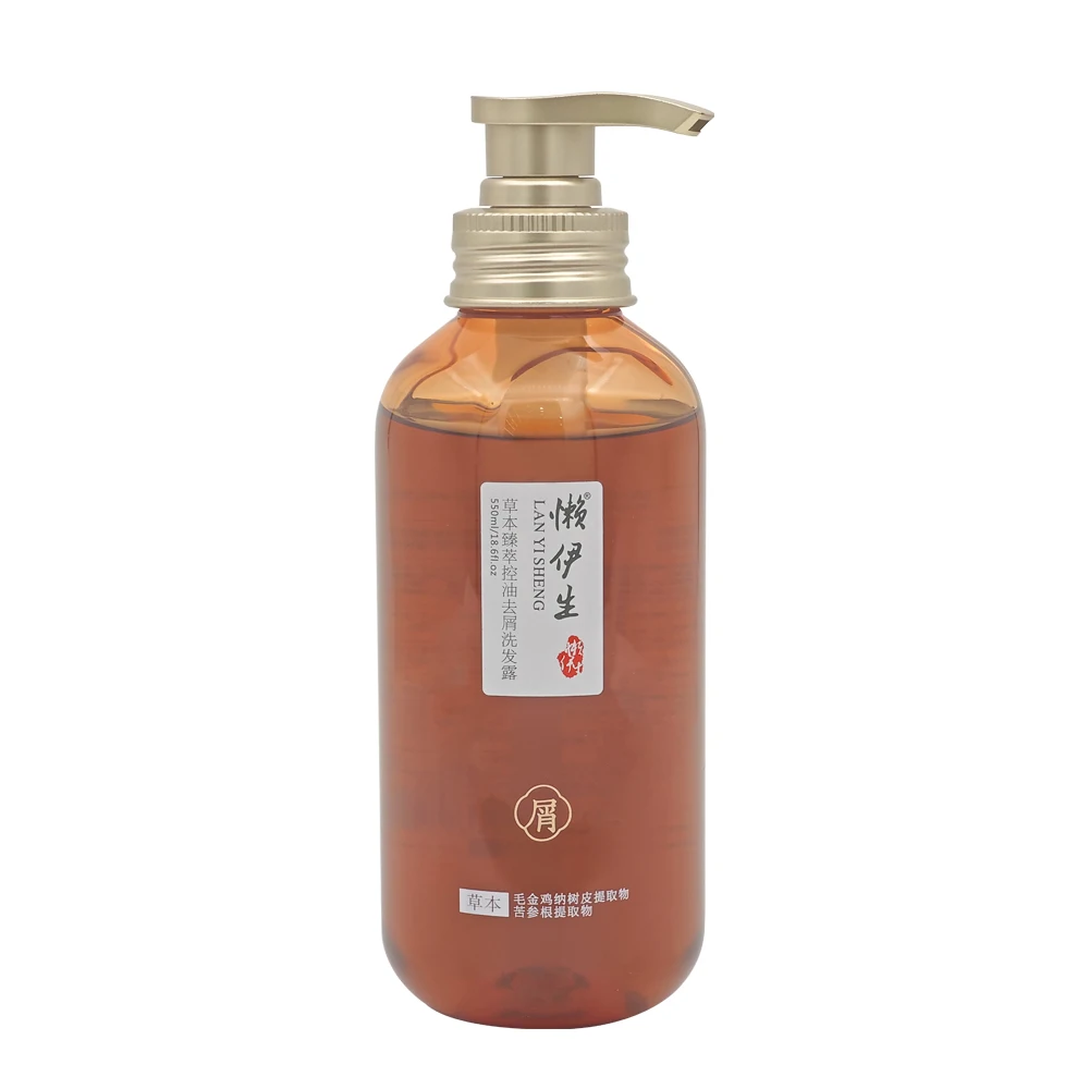 Customized Factory  Herbal Plant Extract Shampoo Clear Anti Dandruff  Reduces Hair Loss Shampoo For Home Use