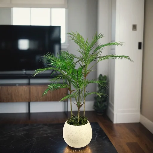 1 2 м экологически чистые гавайская пальма искусственные джунгли пальмовое растение Комнатные растения