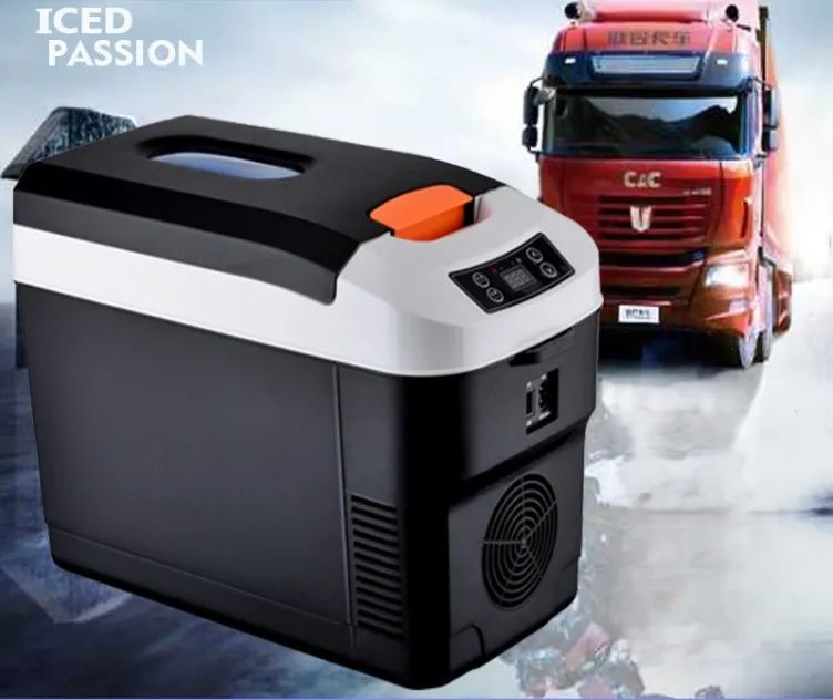 Portable Home Insulation 10L Dual-Purpose Mini Car Refrigerator for Beverages Fruits Vegetables Outdoor Use