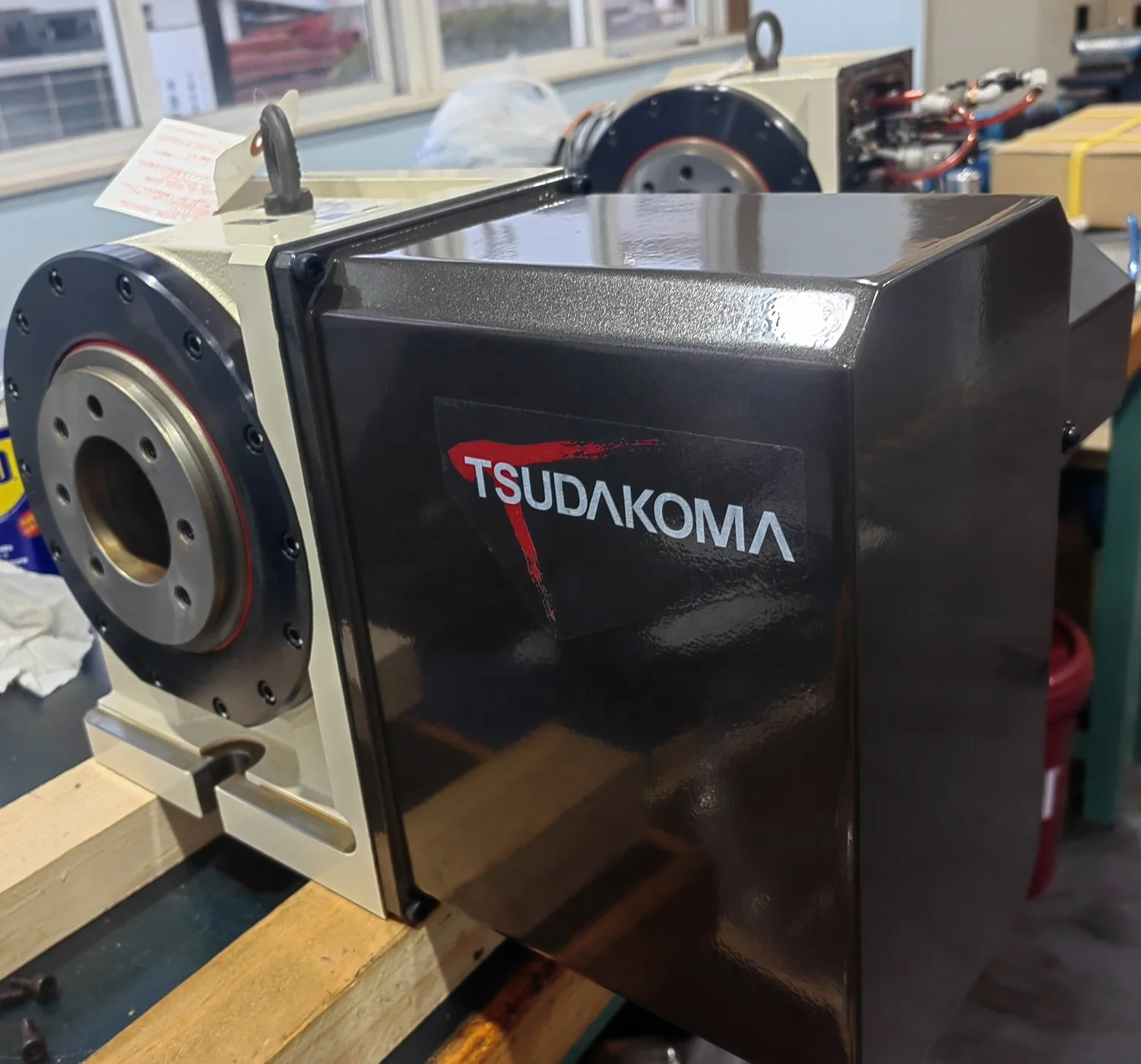CNC Tsudakoma horizontal vertical precision rotary tables for Okuma Machine