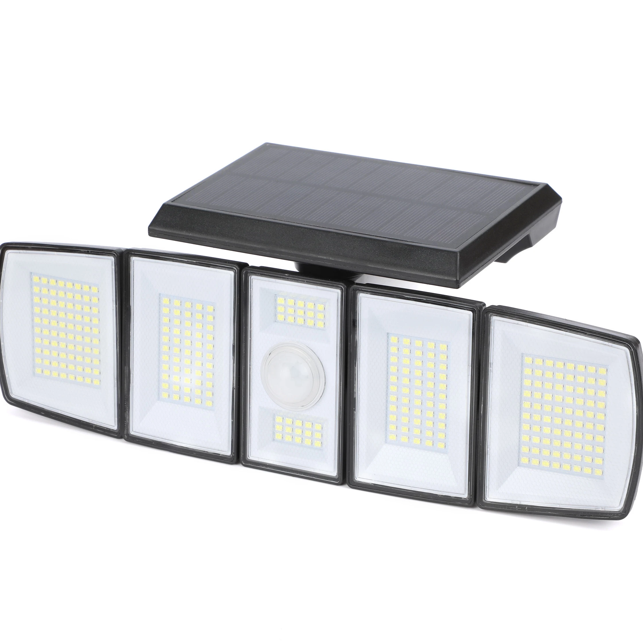 Cheap Price 4 Heads Street Light 300pcs 700LM LED Waterproof Illumination Motion Sensor Solar Lights