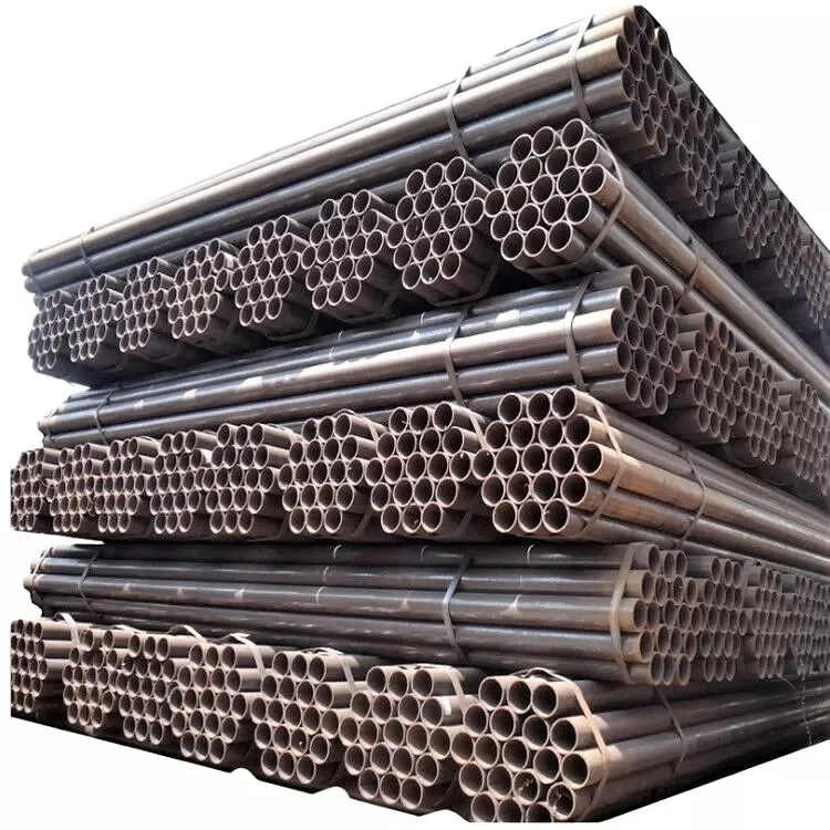 China Supplier Hot Sale 1 1/2 inch galvanized steel pipe galvanized Round steel pipe