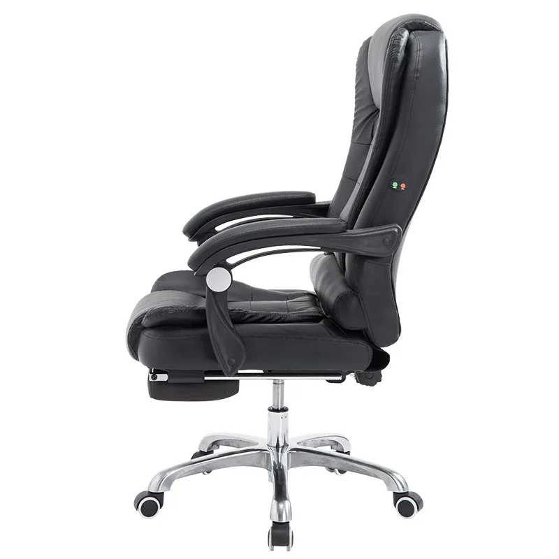 Wholesale Factory Small MOQ  Leather Luxury Executive Ergonomic Recliner Massage Revolving Swivel Office Furniture Desk Chair
