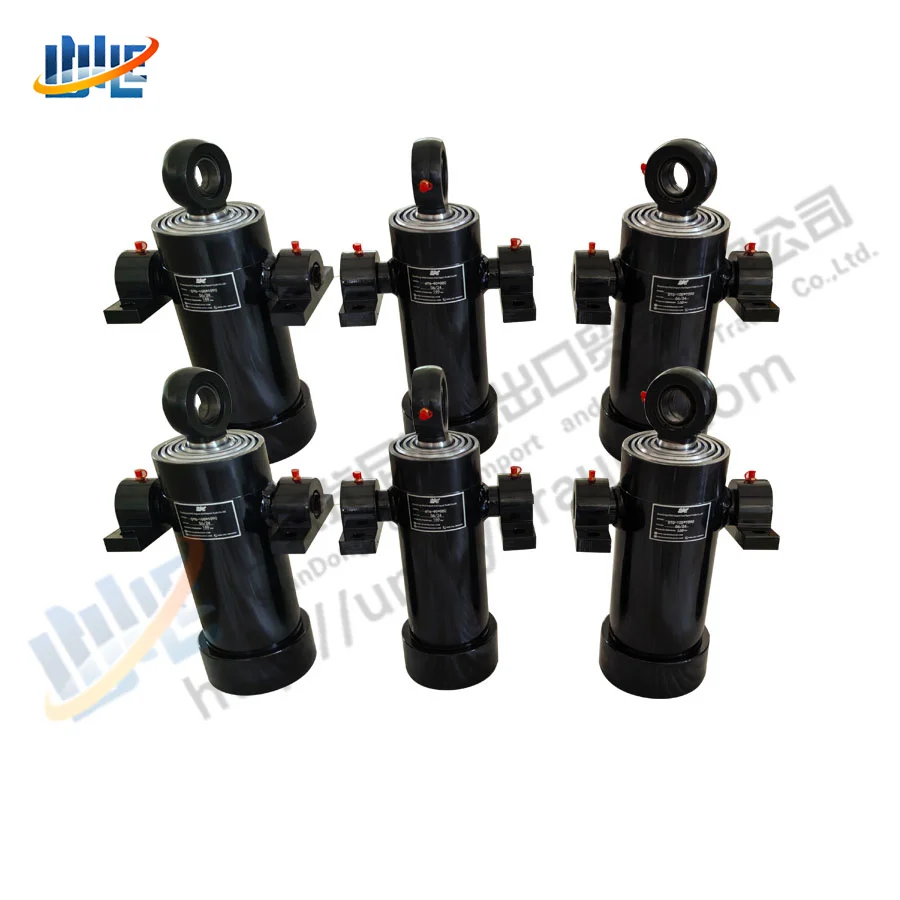 5 Stages dump truck lift telescopic long stroke 700mm 800mm hydraulic ram cylinder