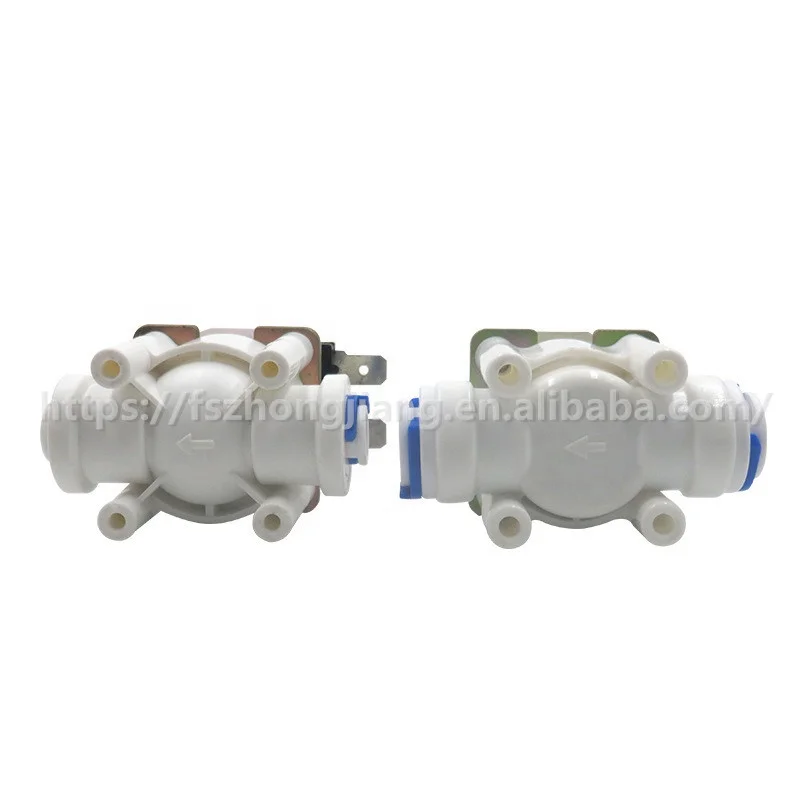 Durable POM 1/4' 3/8' Normally Closed One Way Flow Switch Control Valve Water Control For RO Reverse Osmosis Pure System