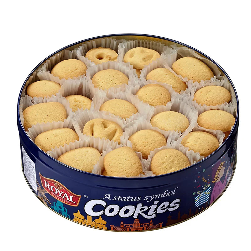 Turkish Malaysia chocolate cookie biscuits halal 908g royal Danisa butter cookies tin box