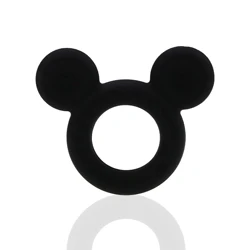 2021 silicone baby teether Baby Teething Mickey Silicone  Cartoon Chew Pendant Nursing Teether