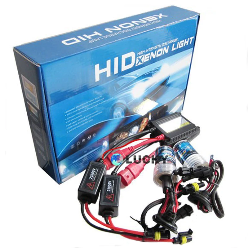 Сверхъяркий H1 H3 H4 H7 H11 9005 9006 ксеноновый комплект для преобразования сверхъяркого