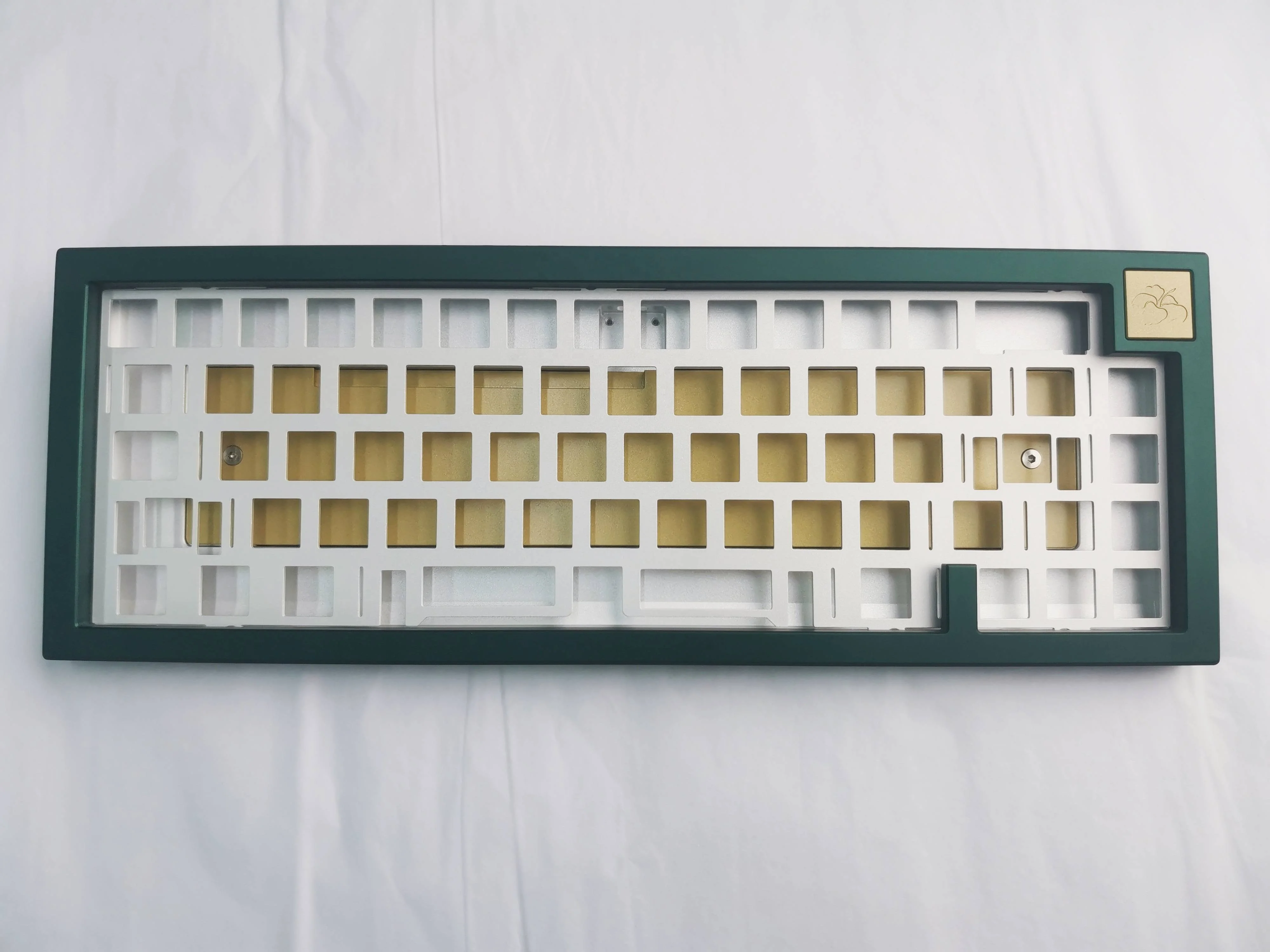 50% discount Gaming Aluminum Keyboard Case Mechanical Keyboard Case Aluminum Cnc Mechanical Keyboard