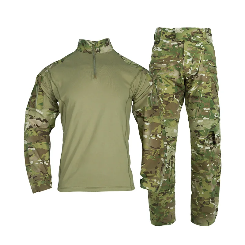 Shero OEM Custom Windproof Camouflage ACU Uniform Woodland Ripstop Uniform Jacket Waterproof Tactical Suit For Men