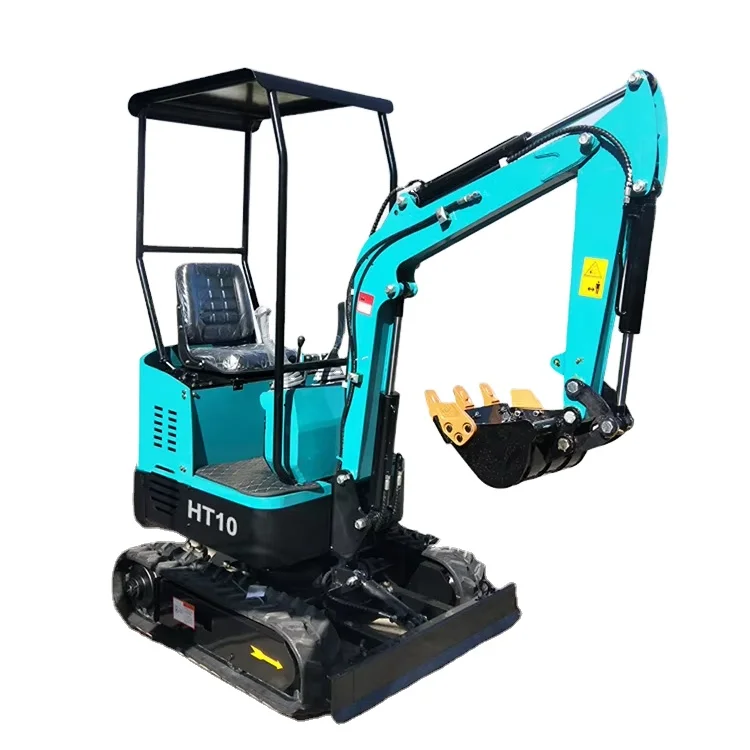 Hightop Factory hot sale HT10 CE New Brand 1ton electric mini excavators