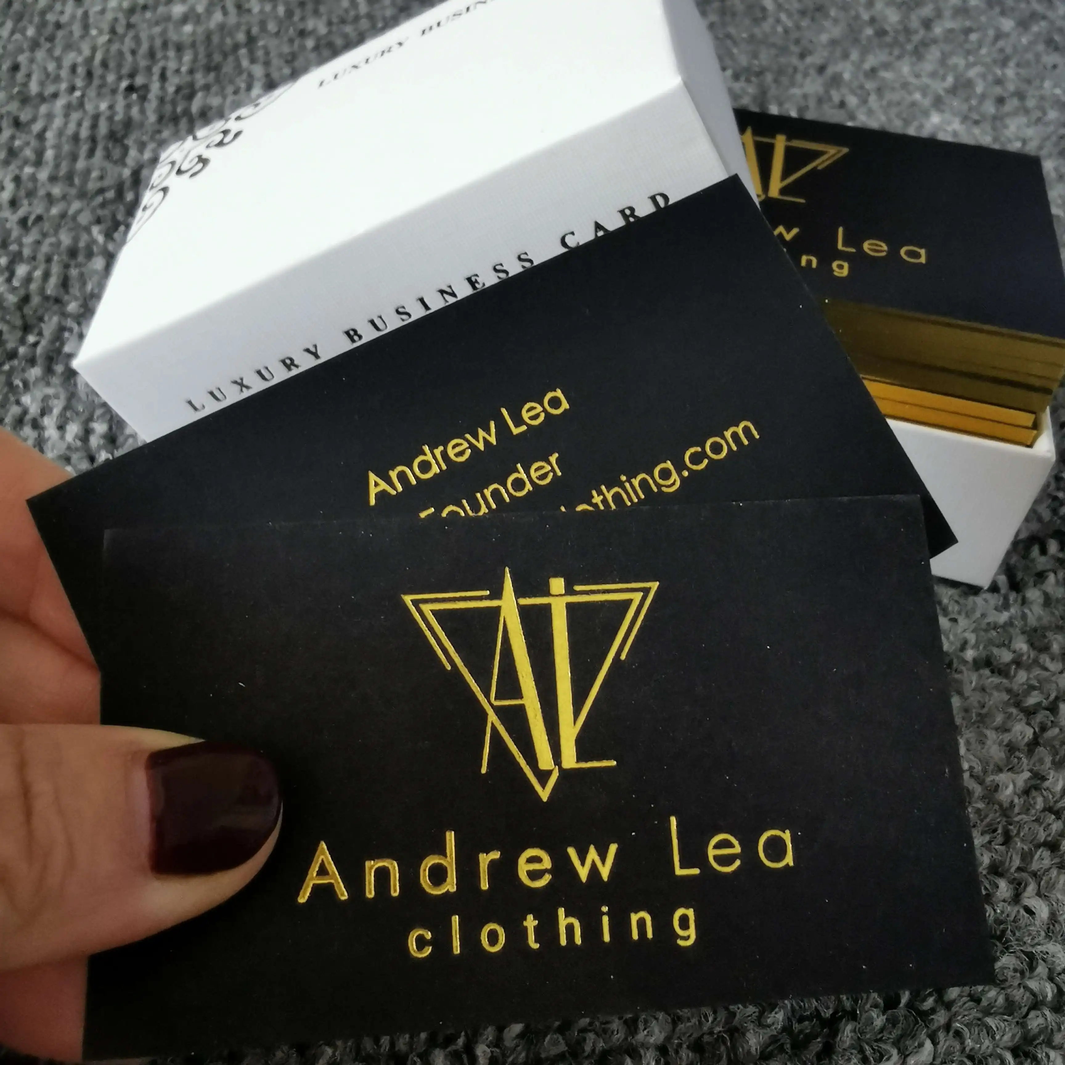 Custom paper  business card