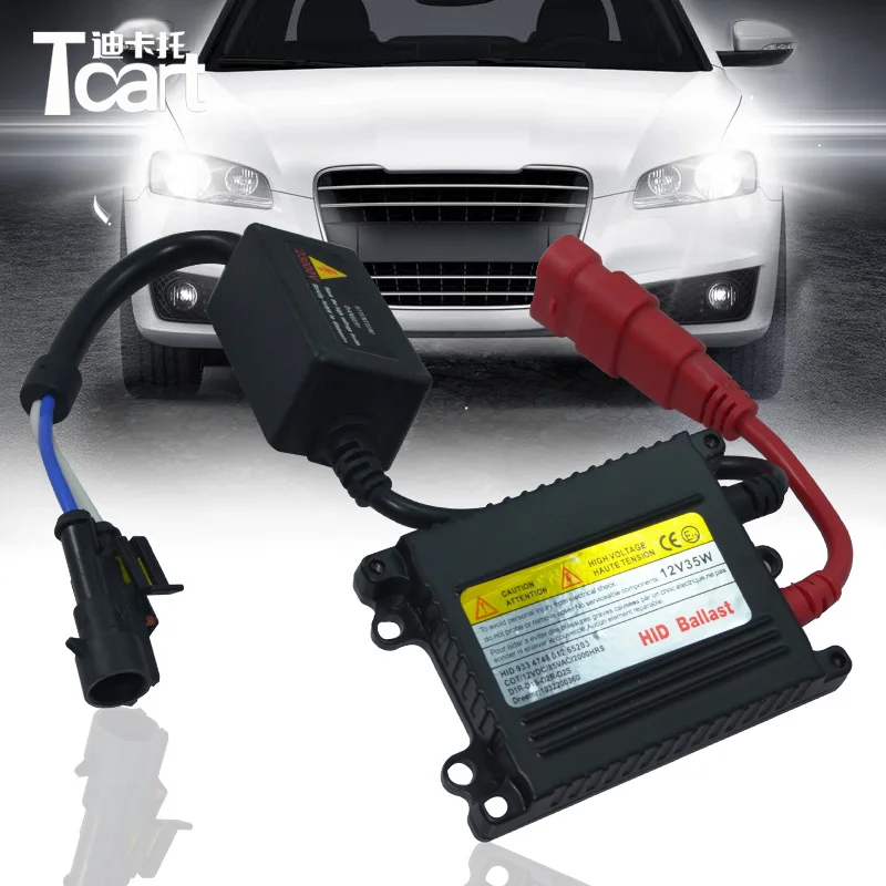 Tcart 5012 AC BALLAST Factory price with high quality for all cars Black shell FOR xenon lamp H1 H4 H13 H8 12v slim ballast 35w