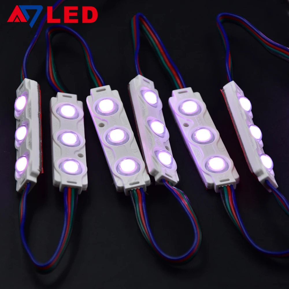 Многоцветный rgb 5050 smd 3 светодиодный модуль от Adled light limited