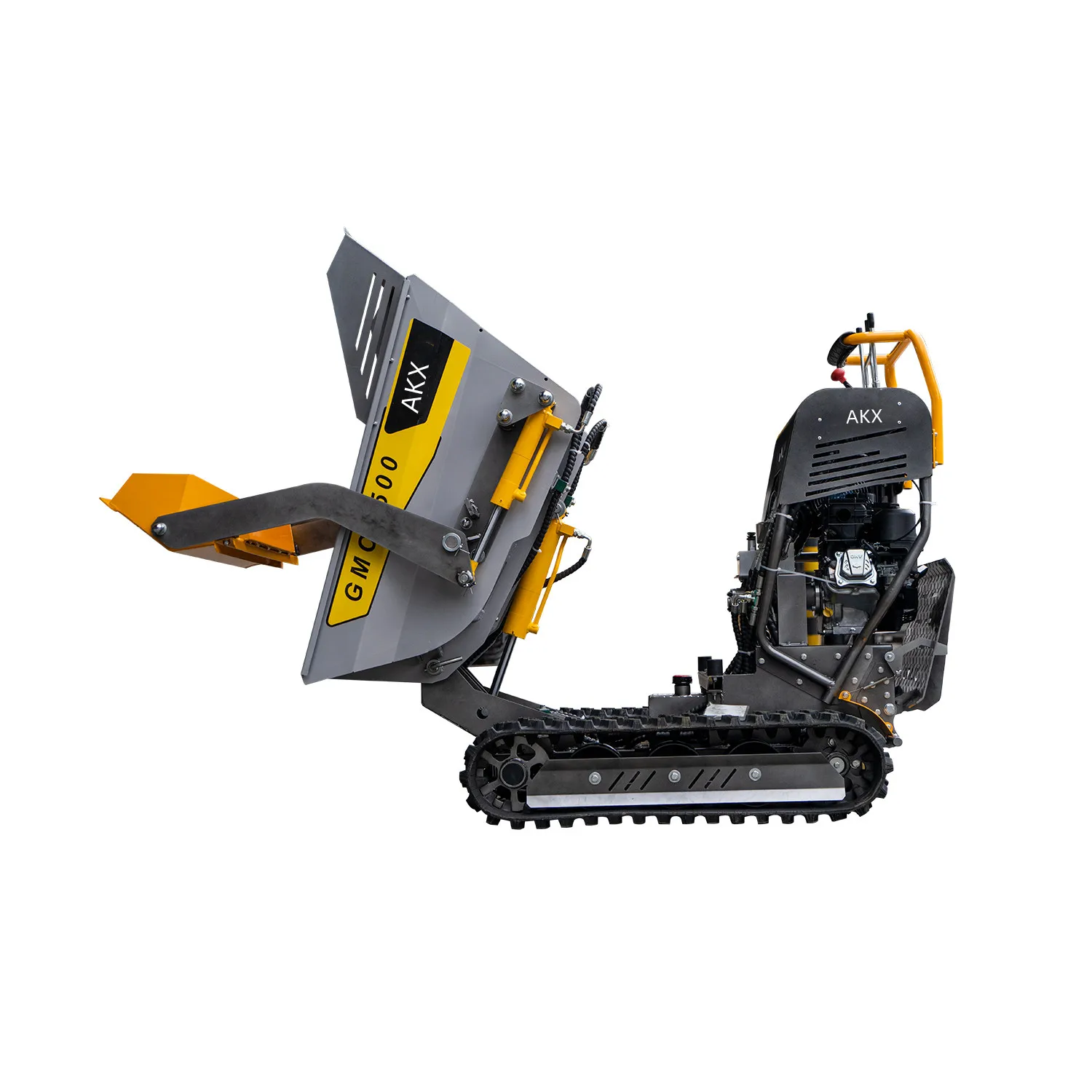 High Quality Full Hydraulic System Mini Dumper Track with Europe Design Patent Eash to Operation