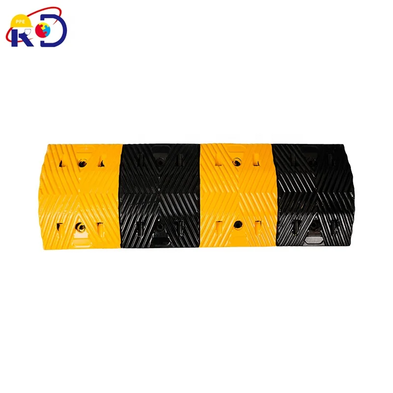 Trapezoidal high reflective speed limiting anti slip buffer bump