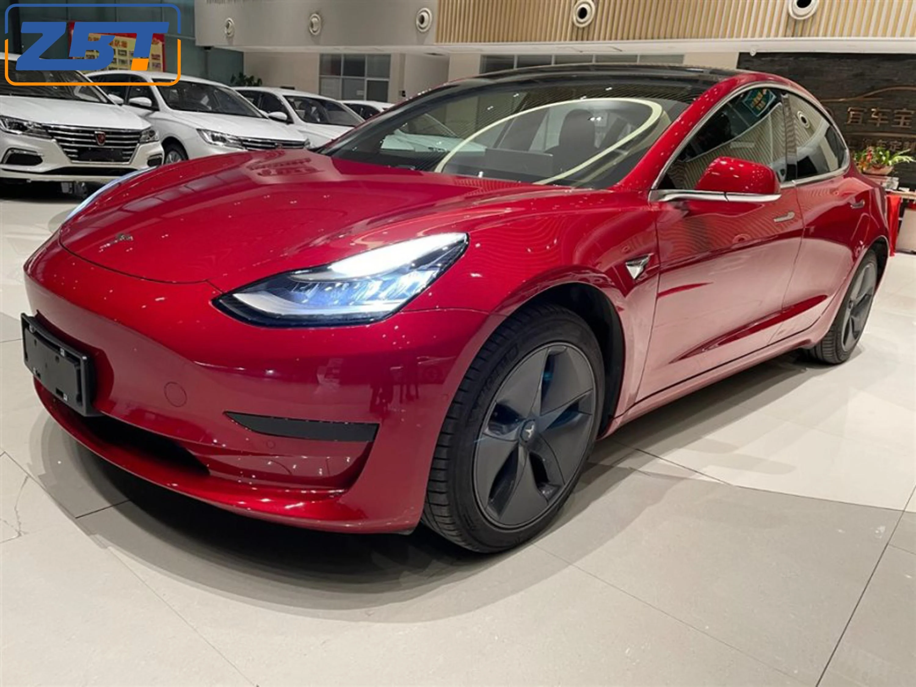  Довольно используемый китайский комплект электрический автомобиль на 4 места новый белый цвет 4WD седан tesla Модель 3 горячая