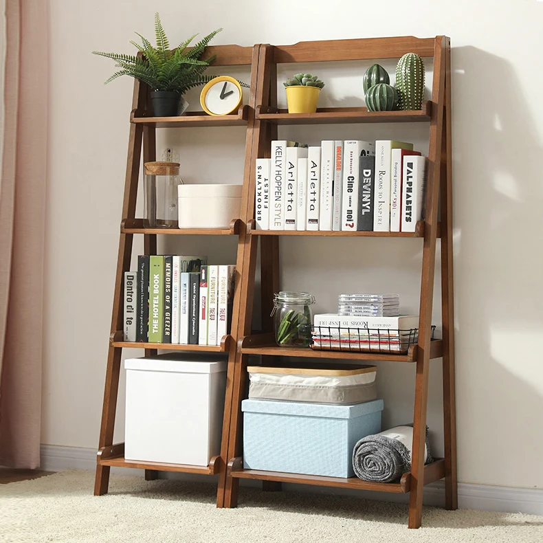 corner brochure holder display magazine rack kids ladder book shelf bookcase