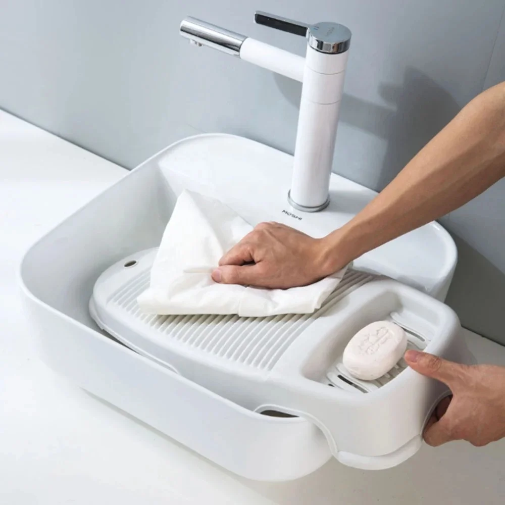 Утолщенная пластиковая мочалка с футляром для мыла, портативная Мочалка для ванной, Нескользящие аксессуары для стирки