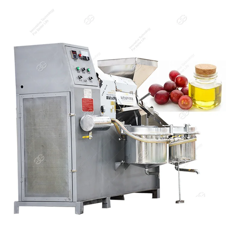 300-500Kg/H Safflower Oil Press Niger Grape Seed Oil Extraction Machine