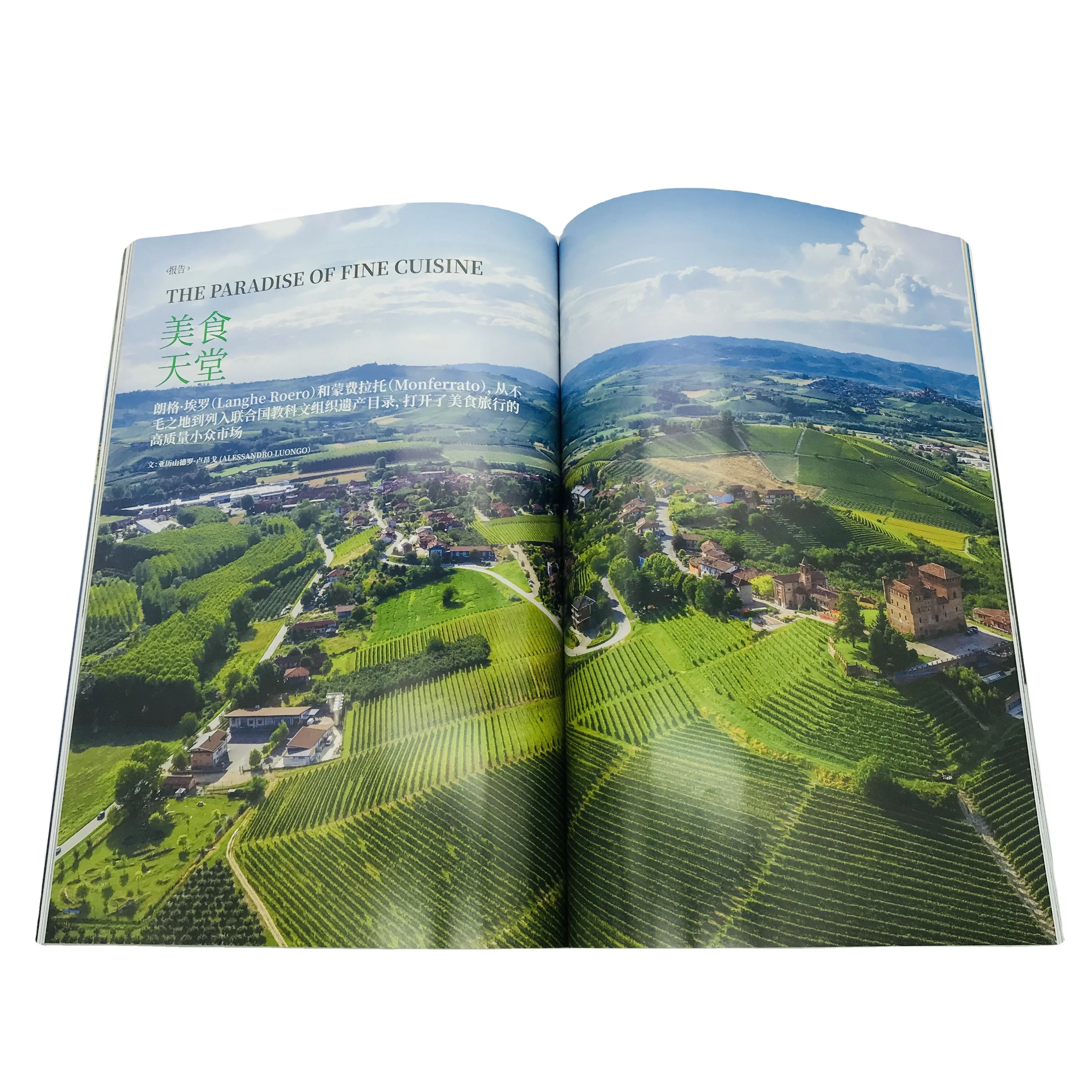 SM-SJ247 Specializing in Wholesale Custom Travel Color Pages Books custom magazines