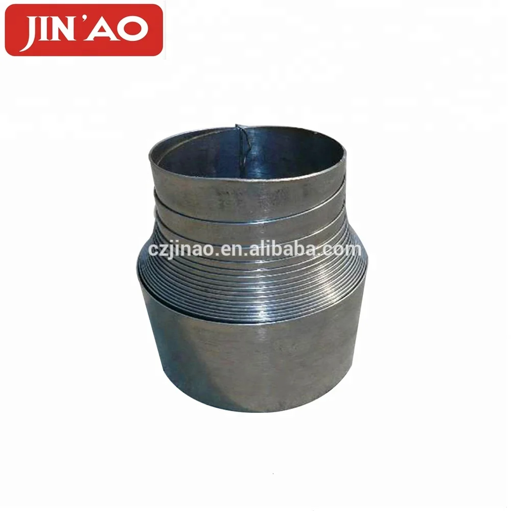 Гибкая телескопическая пружинная стальная крышка, защитный шариковый винт, защитная крышка, пружинные крышки