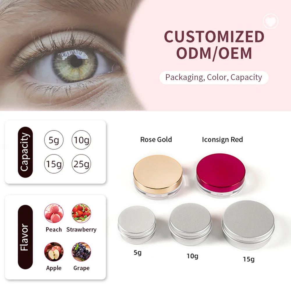 Lash Lift Glue Balm Wax Stick Glue Gel Eyelash Perm Glue Balm 8g Brow Fixing Soap Gel