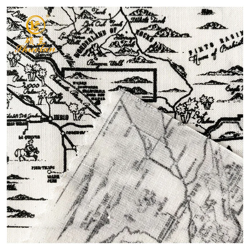 2023 Textile Rayon Woven  Poplin Fabric Printed  Factory Delivery  100% Cotton Fabric For Grade Suits and Shirts