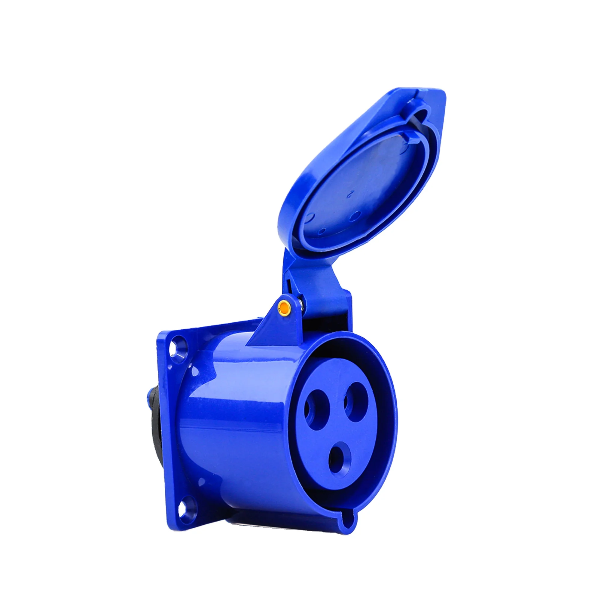 Type323  2P+E 3pin  220v 250v  IP44  waterproof  Panel mounted 32A socket