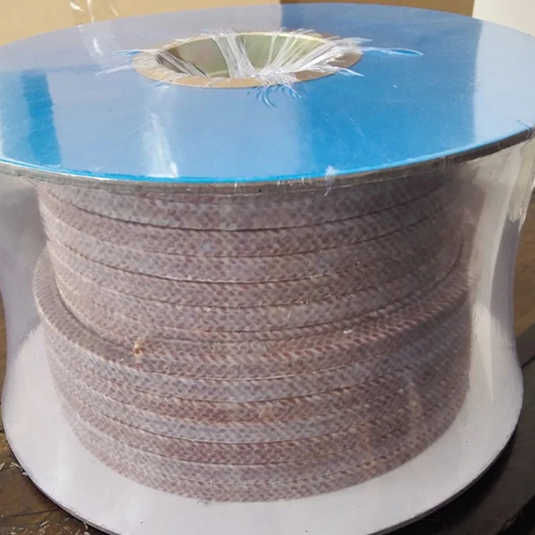 phenolic Kynol fiber yarn added with PTFE dispersion and running-in lubricant