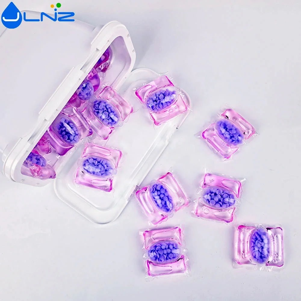 Commercial liquid laundry detergent capsules oem laundry gel pods detergent cleaning product for washing clothes