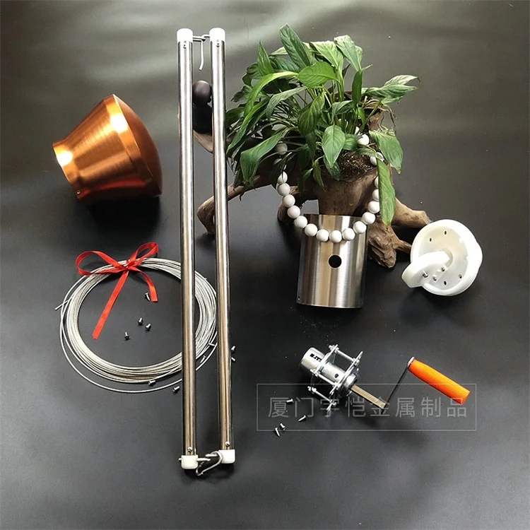 8M below flagpole lifter winch accessories Sell Well New Type Built-in Flagpole and Flag-raising Accessories