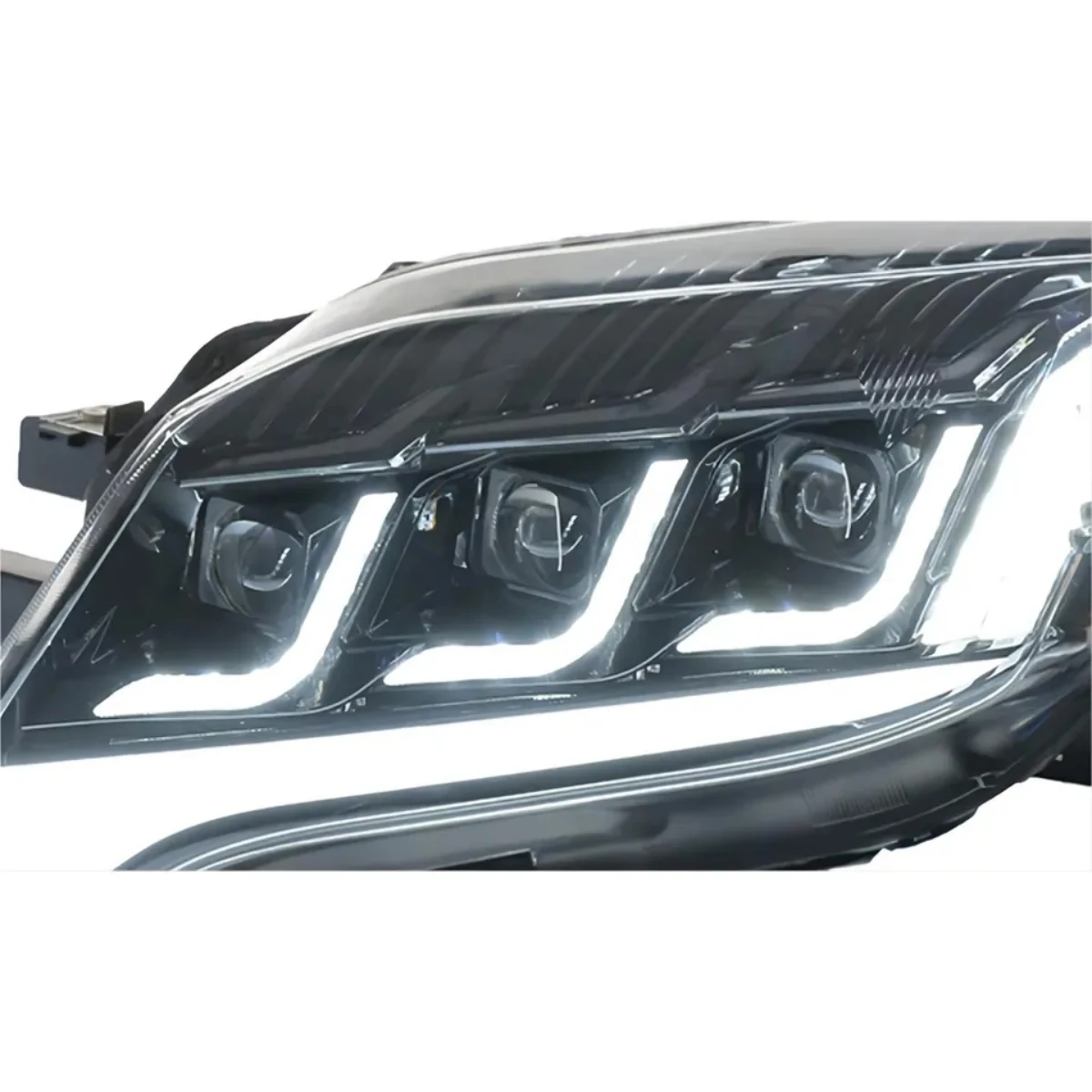 HW FJ150 3 LENS LED LC150 headlight 2014 Headlamp For Toyota Land Cruiser Prado 150 2014-2017